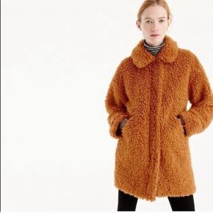 J Crew Teddy Bear Coat